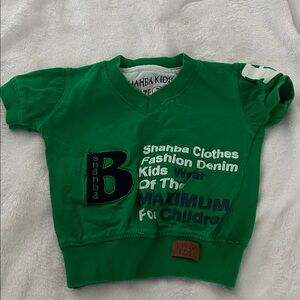 Green Fashion Denim Shirt